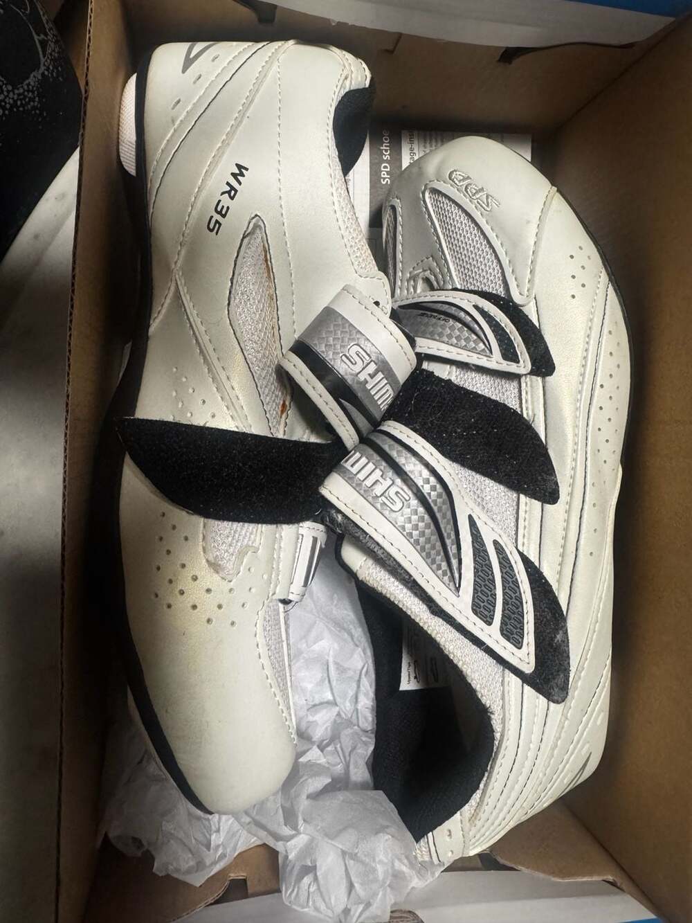 Shimano SH-WR35 Women's Road Cycling Shoes - White, Size 40 (US 7.8)